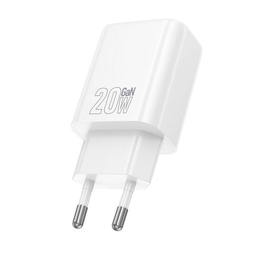 Töltő adapter Type C - Hoco N60 - QC PD 20W-os, FEHÉR