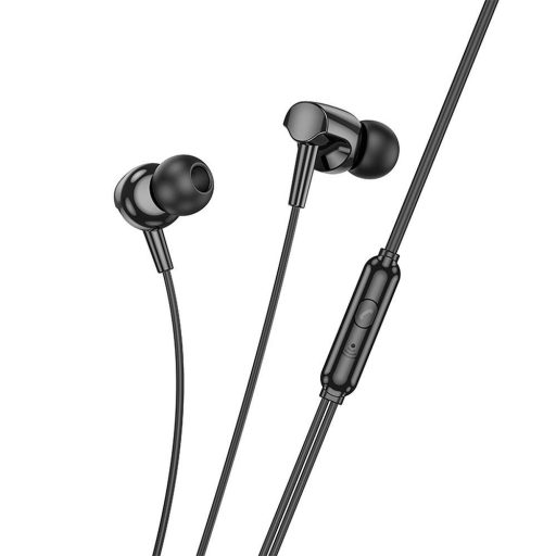 Vezetékes fülhallgató Jack 3,5mm Hoco M112 FEKETE