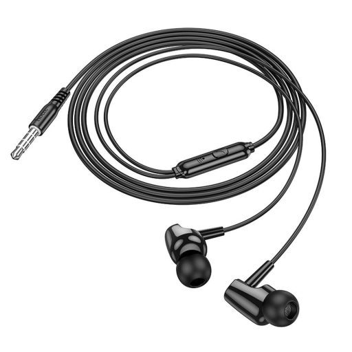 Vezetékes fülhallgató Jack 3,5mm Hoco M112 FEKETE
