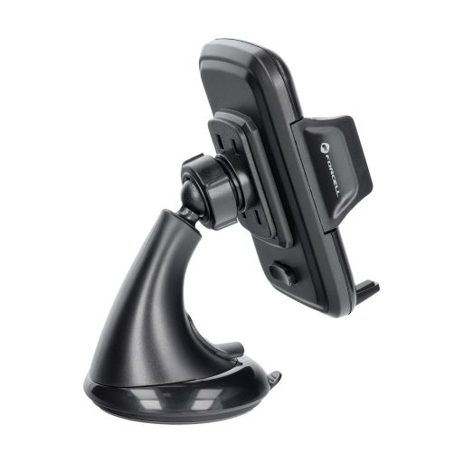 Forcell F-Grip Carbon HT1 autós telefontartó szélvédőre/műszerfalra, fekete
