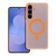 Samsung Galaxy A17 4G / 5G - GO ORANGE kemény hátlap tok, MagSafe, narancssárga