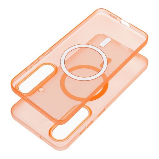 Samsung Galaxy A17 4G / 5G - GO ORANGE kemény hátlap tok, MagSafe, narancssárga