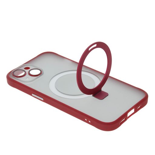 iPhone 13 Mag Ring tok, piros