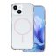 iPhone 13 Thin Mag Anti Shock tok, MagSafe, átlátszó / rózsaszín