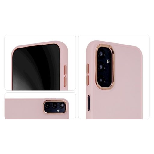 iPhone 13 Satin Elegant tok, rózsaszín