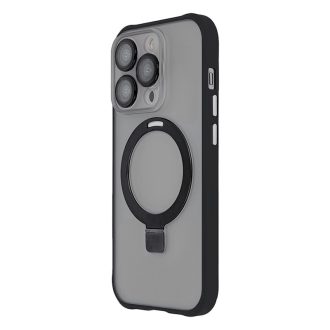 iPhone 13 Ring Secure Mag tok, átlátszó / fekete