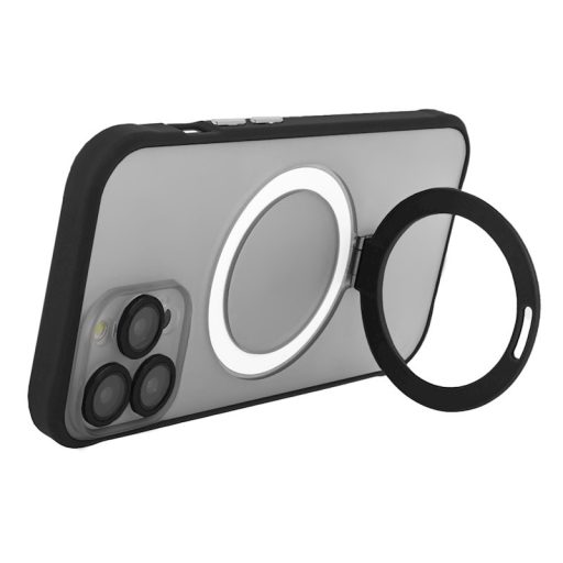 iPhone 13 Ring Secure Mag tok, átlátszó / fekete