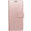Samsung Galaxy A56 / A37 / A36 MEZZO oldalra nyíló notesz tok, rózsaarany, mandala mintával
