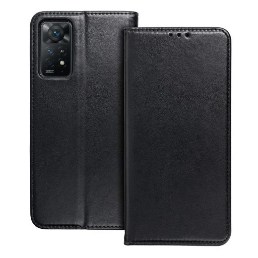  Samsung Galaxy A57 5G SMART MAGNETO oldalra nyíló notesz tok, fekete