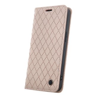    Samsung Galaxy A57 5G SMART CARO oldalra nyíló notesz tok, bézs