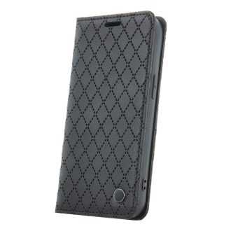    Samsung Galaxy A57 5G SMART CARO oldalra nyíló notesz tok, fekete