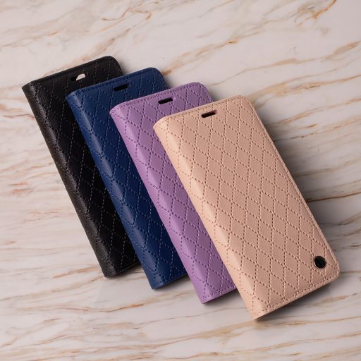  Samsung Galaxy A57 5G SMART CARO oldalra nyíló notesz tok, fekete