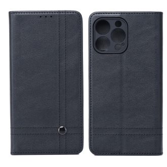    Samsung Galaxy A57 5G SMART SEAM oldalra nyíló notesz tok, fekete