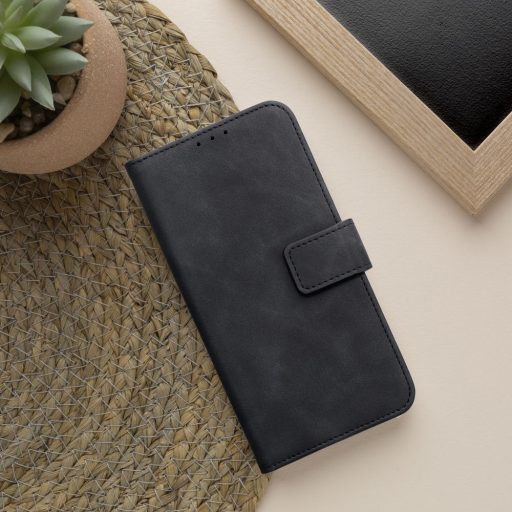  Samsung Galaxy A57 5G TENDER oldalra nyíló notesz tok, fekete