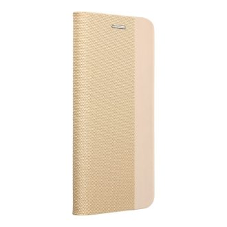    Samsung Galaxy A05 SENSITIVE oldalra nyíló notesz tok, arany