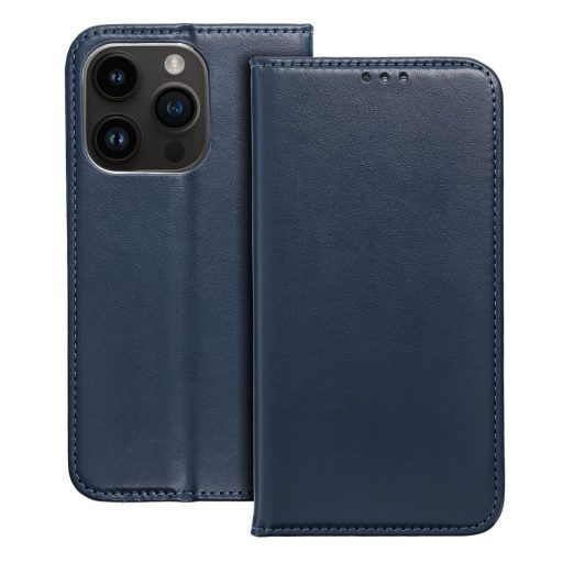  Samsung Galaxy A07 SMART MAGNETO oldalra nyíló notesz tok, kék