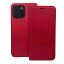  Samsung Galaxy A17 4G / 5G SUEDE oldalra nyíló notesz tok, piros