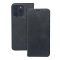  Samsung Galaxy A17 4G / 5G SUEDE oldalra nyíló notesz tok, fekete