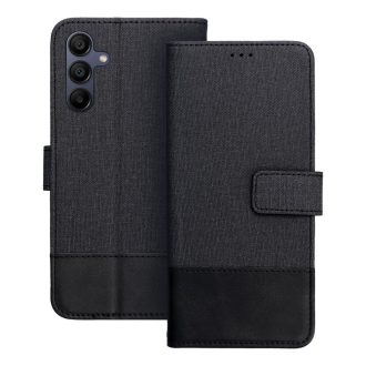    Samsung Galaxy A17 4G / 5G GOMMA oldalra nyíló notesz tok, fekete