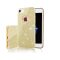 Samsung Galaxy A57 5G GLITTER szilikon tok, arany
