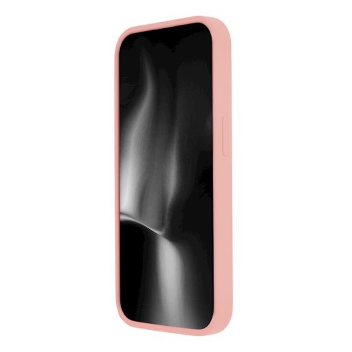 iPhone 13 Soft Touch Mag szilikon tok, MagSafe, pasztell rózsaszín