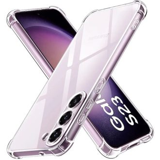   Samsung Galaxy A07 átlátszó 1,5mm-es szilikon tok, erősített sarkokkal