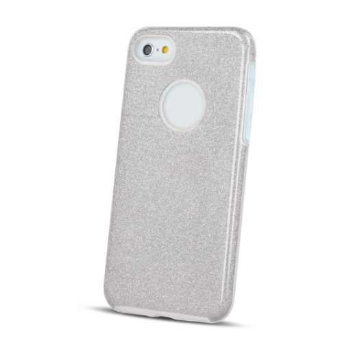 Samsung Galaxy A17 4G / 5G GLITTER szilikon tok, ezüst