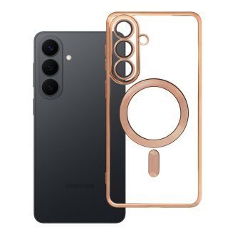   Samsung Galaxy A17 4G / 5G ELECTRO MAG COVER MagSafe kompatibilis szilikon tok, arany
