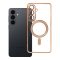 Samsung Galaxy A17 4G / 5G ELECTRO MAG COVER MagSafe kompatibilis szilikon tok, arany