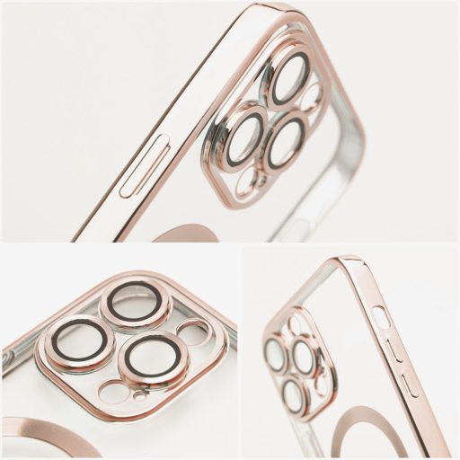 Samsung Galaxy A17 4G / 5G ELECTRO MAG COVER MagSafe kompatibilis szilikon tok, arany