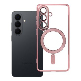   Samsung Galaxy A17 4G / 5G ELECTRO MAG COVER MagSafe kompatibilis szilikon tok, rózsaarany