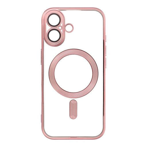 Samsung Galaxy A17 4G / 5G ELECTRO MAG COVER MagSafe kompatibilis szilikon tok, rózsaarany