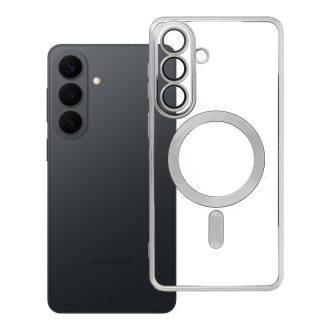   Samsung Galaxy A17 4G / 5G ELECTRO MAG COVER MagSafe kompatibilis szilikon tok, ezüst