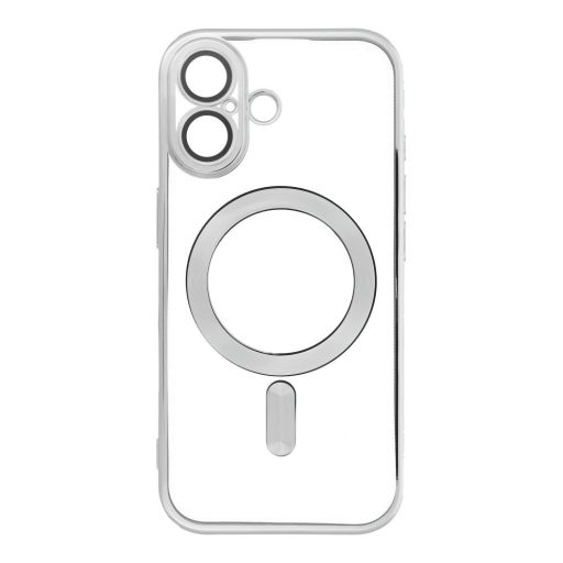 Samsung Galaxy A17 4G / 5G ELECTRO MAG COVER MagSafe kompatibilis szilikon tok, ezüst