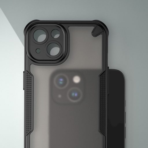 iPhone 13 Defender Matt ütésálló tok, fekete